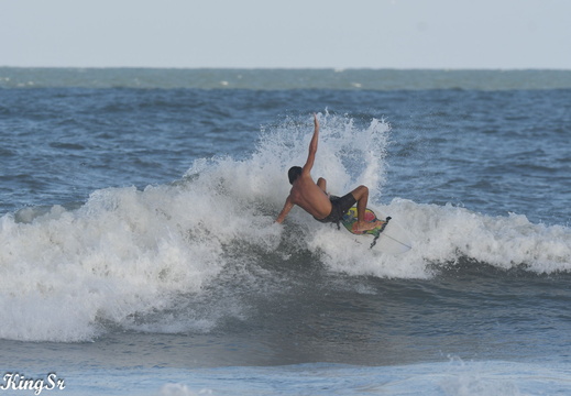 Hurricane Imelda Swell at the Pier 10022025